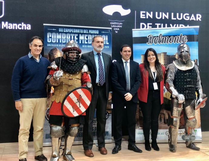 El Castillo de Belmonte presentó oficialmente en FITUR el Campeonato Mundial de Combate Medieval