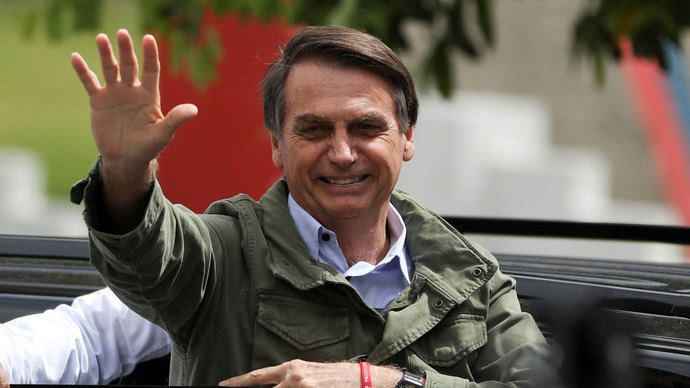 Jair Bolsonaro , presidente electo de Brasil