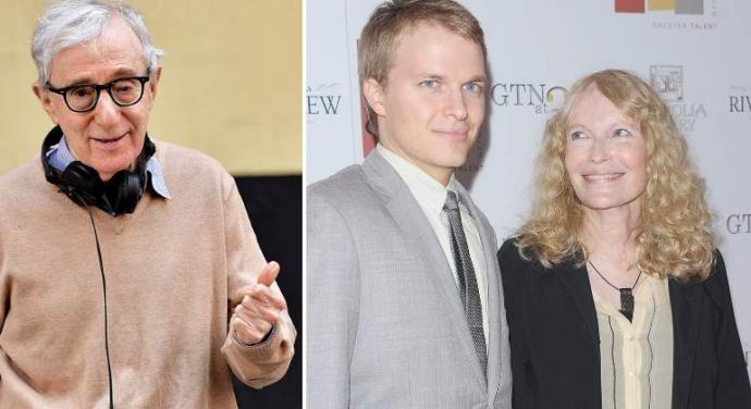 Ronan Farrow (hijo de Woody Allen y Mia Farrow)