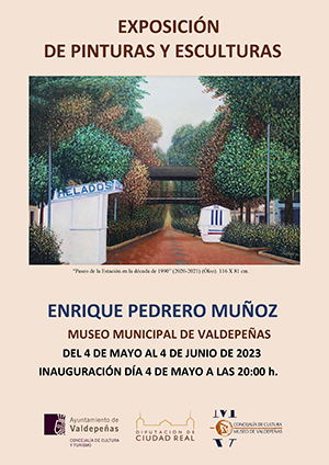 Exposición de Enrique Pedrero Muñoz, en el Museo Municipal de Valdepeñas
