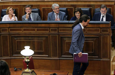 Pablo Iglesias, a Rajoy: 