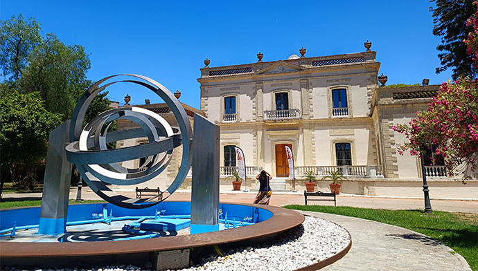 alacete que acoge el MUseo del Timepo, en La Atalaya, de Jerez