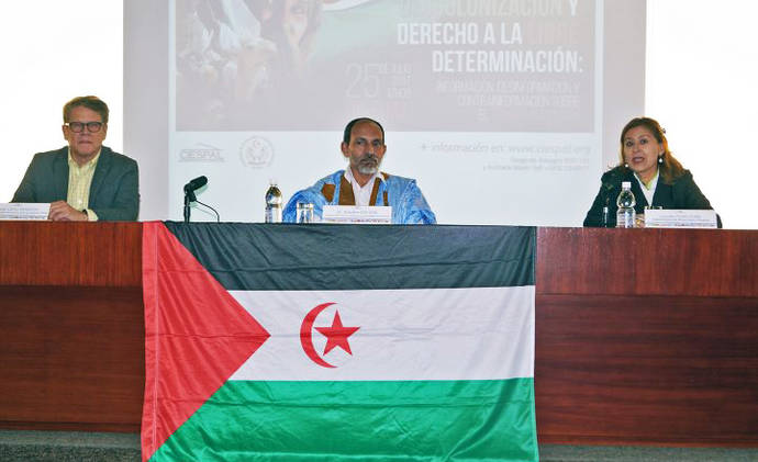 Panelistas: Jornada Descolonización y Derecho a la Libre Determinación: Información, Desinformación y Contrainformación sobre el Sahara Occidenta