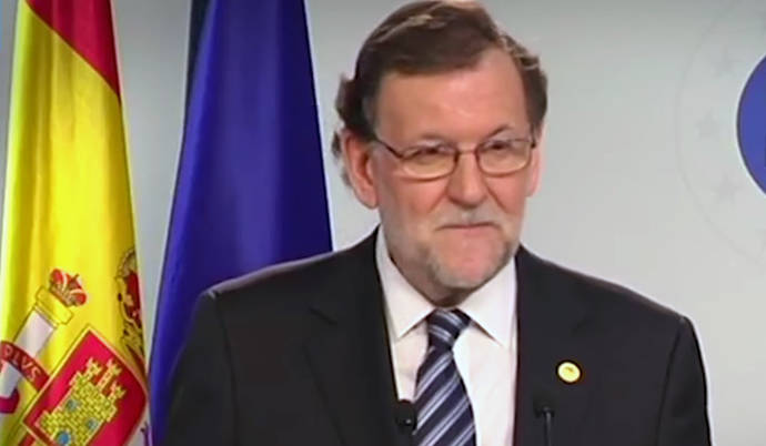 El presidente del Gobierno, Mariano Rajoy