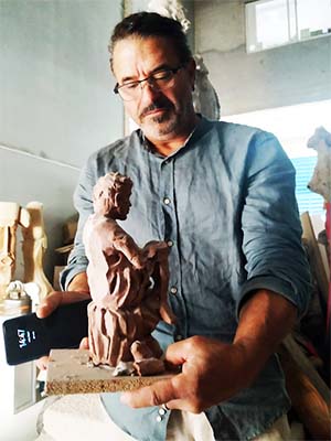 Antonio Soler, la escultura como pasión y consagración en la vida del artista