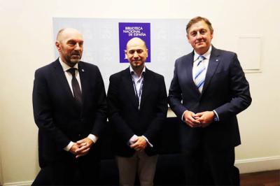 Brañosera conmemoró el 1.200 años del Fuero en la Biblioteca Nacional de España en Madrid