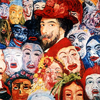 ©James Ensor, The Intrigue, Collection KMSKA