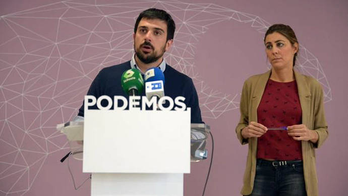 Ramón Espinar y Lorena Ruiz-Huerta