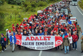 Hundreds of thousands gather in Turkey to ‘revolt against injustice’