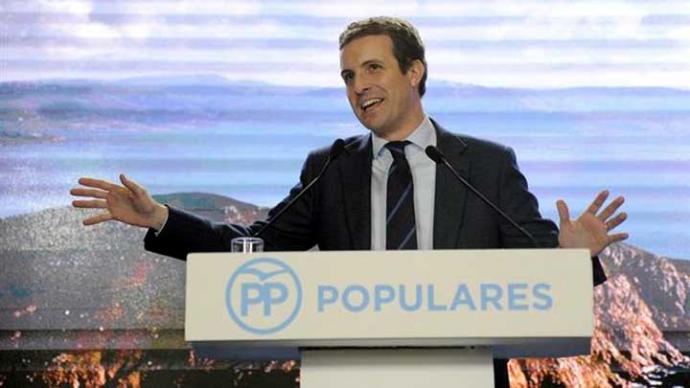 Pablo Casado líder del PP