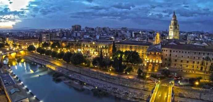 Una panorámica de Murcia