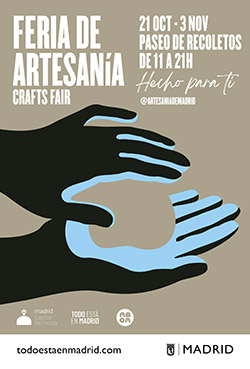 Llega la VI Feria de artesanía de Madrid en su edición de otoño