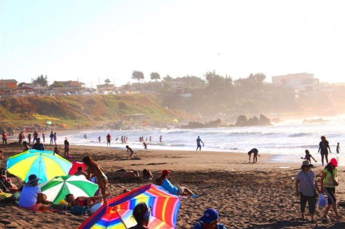 Verano en la costa Chilena y Argentina