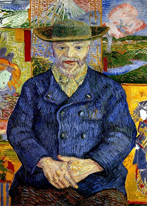 Vincent van Gogh, “Retrato de Père Tanguy”.