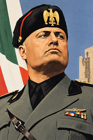 El broche de la obra monumental sobre Mussolini