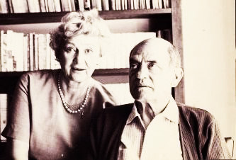Jeanne Rucar y Luis Buñuel