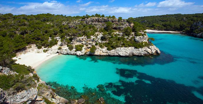Cala Macarella, Menorca, Islas Baleares (España)