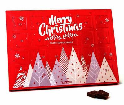 Calndario Adviento, chocolate, personalizado