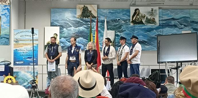 Cofradías de cuatro países acudieron al Capitulo del Bonito del Norte en la localidad de Colindres