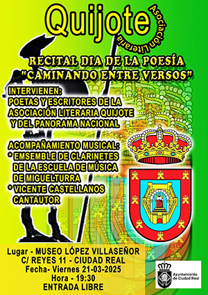 Recital Día De La Poesía “Caminado Entre Versos'