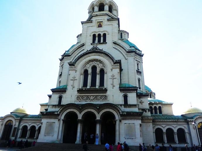 Catedral Alejandro Nevski Sofia Bulgaria Ortodox