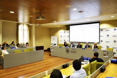 “Aula María Zambrano de Estudios Transatlánticos”, de la Uiversidad de Málaga, en imagen de archivo (foto de referencia)