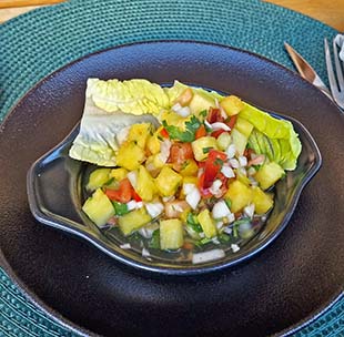 Ceviche de piña