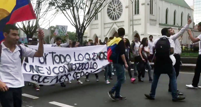 'El movimiento social en Colombia sigue siendo víctima de atentados, amenazas y asesinatos'