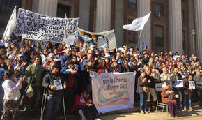 Comité por la Libertad de Milagro Sala viajó a Mendoza y exigió la libertad de todos los presos políticos