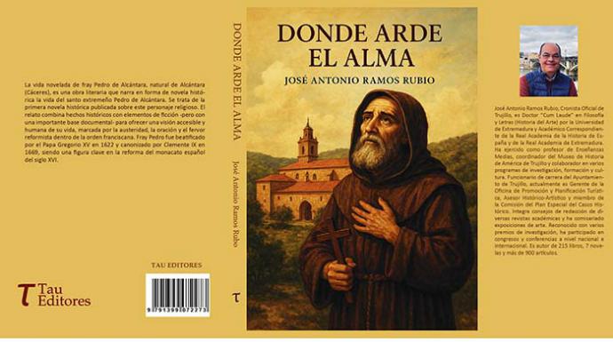 Presentación de la novela 'Donde arde el alma', de José Antonio Ramos Rubio