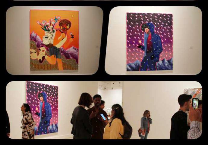 Devan Shimoyama tiene su primera exposición individual en España