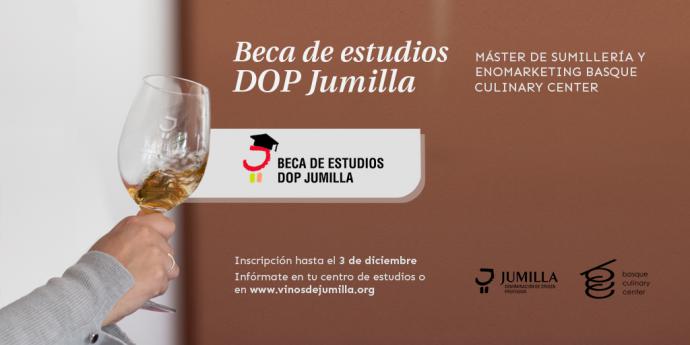 Nueva convocatoria de la beca DOP Jumilla en el Máster de Sumellería y Enomarketing