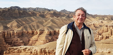 Enrique Sancho en Kazajistán