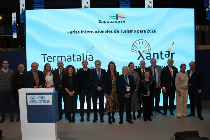 Expourense presenta en FITUR sus dos Ferias internacionales de Turismo para 2026: Termatalia y Xantar