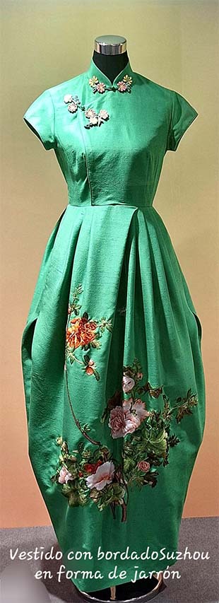 Exposición: “ Tejiendo agua en Seda. Encanto Oriental”( Joangsu,el encanto del agua un legado milenario tejido en seda).