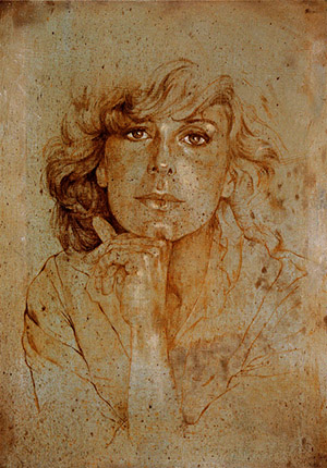 Nati Cañada, pintora, retratos, arte sacro y libro sobre su trayectoria