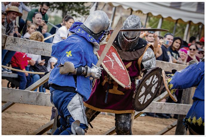 V Torneo Nacional de Combate Medieval Castillo de Belmonte