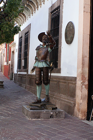 Guanajuato y Azul, la geografía americana del Quijote