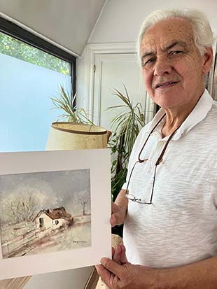 Pablo Reviriego. Pintor de las cuatro estaciones del año en acuarela