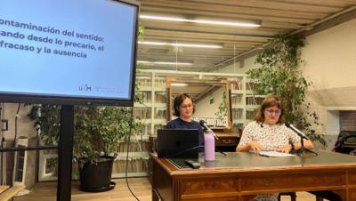 Rosita Mariella : “La contaminación del sentido: pensando desde lo precario, el fracaso y la ausencia”. Conferencia en el ciclo “HablArte” de AMCA Joven