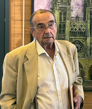 Alfonso Sebastián, pintor. “Luz y piedra”, exposición en el Colegio de Aparadores en Madrid