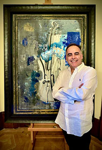 Mario Villasierra, artista venezolano/español. Dos nuevas series: “Black & White” y “A lo Manolo”, para enviar a su galería de Miami