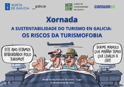 Jornada “La sostenibilidad del turismo en Galicia: los riesgos de la turismofobia”