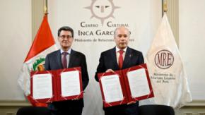 Cancillería De Perú Firma “Carta De Intenciones” Con La Fundación De Los Pizarro
