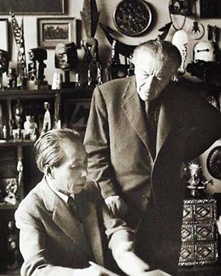 Shuzo Takiguchi y André Breton