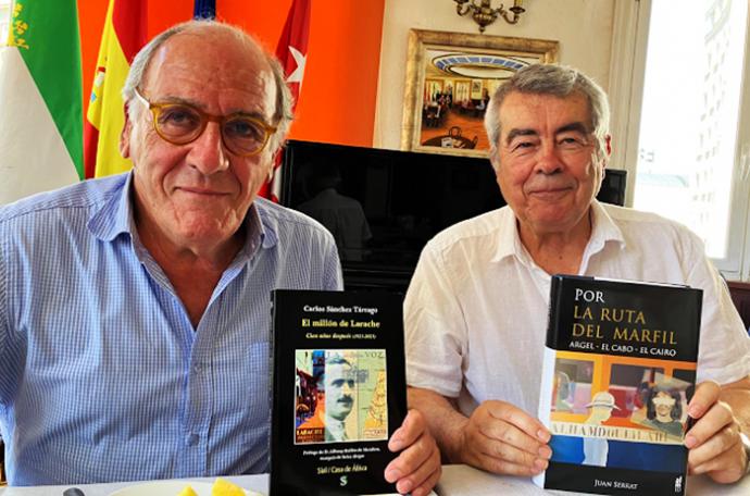 Juan Serrat, autor del libro “Por la Ruta del Marfil”. Argel - El Cabo - El Cairo”. Un viajero eremita