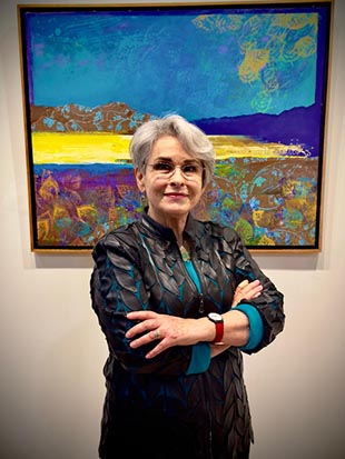 Ana Queral: 'Abstracciones' y despedida hacia México, en el Centro Cultural de Alalpardo