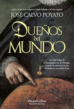 José Calvo Poyato, historiador, autor de la novela 'Dueños del mundo', sobre el dominio de Felipe II