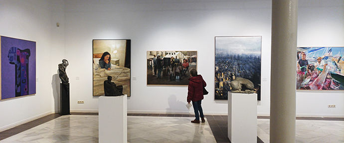 Vista parcial de la exposición