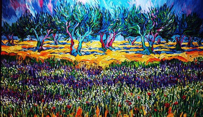 Ángel Adeva, Expone Sus Obras En Alcázar De San Juan